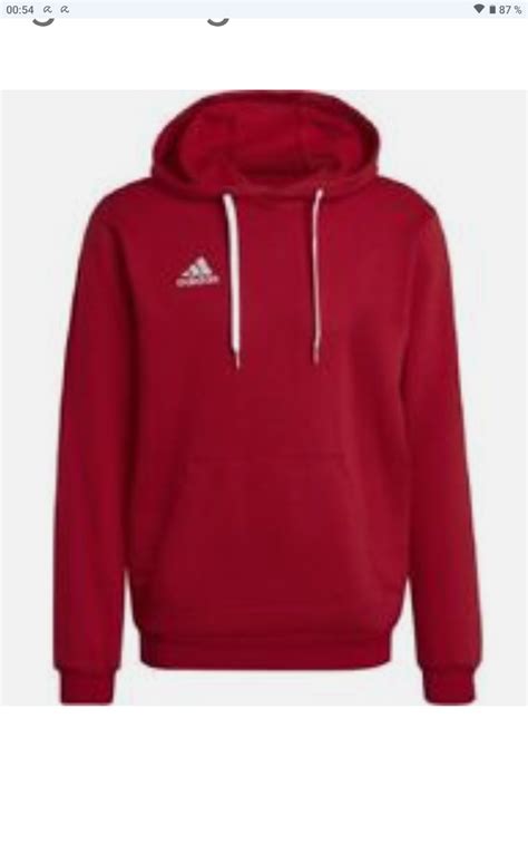 adidas kapuzensweatshirt rot schwart mit weisser kapuze|Sweatshirts mit Kapuze .